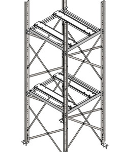 Table 3m height for front transfer drive curve conveyor 750